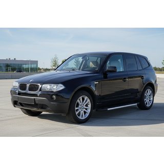 Pedane Laterali Duru (2 pz, Alluminio) BMW X3 E83 2003-2010 foto 1