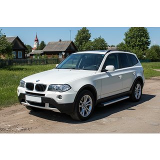 Pedane Laterali Maya V2 (2 pz, Alluminio) BMW X3 E83 2003-2010 foto 1
