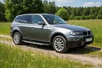 BMW X3 E83 2003-2010 Pedane Laterali RedLine (2 pz, Alluminio) foto 1