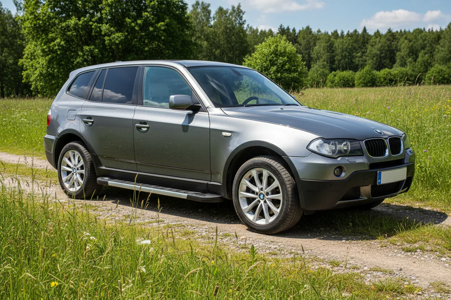 BMW X3 E83 2003-2010 Pedane Laterali RedLine (2 pz, Alluminio) Image