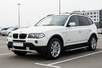 BMW X3 E83 2003-2010 Pedane Laterali Sunrise (2 pz, Alluminio) foto 1