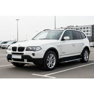 Pedane Laterali Sunrise (2 pz, Alluminio) BMW X3 E83 2003-2010 foto 1
