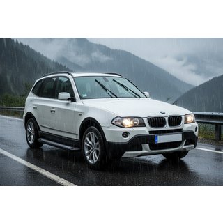 Pedane Laterali Vision New Black (2 pz, Alluminio) BMW X3 E83 2003-2010 foto 1