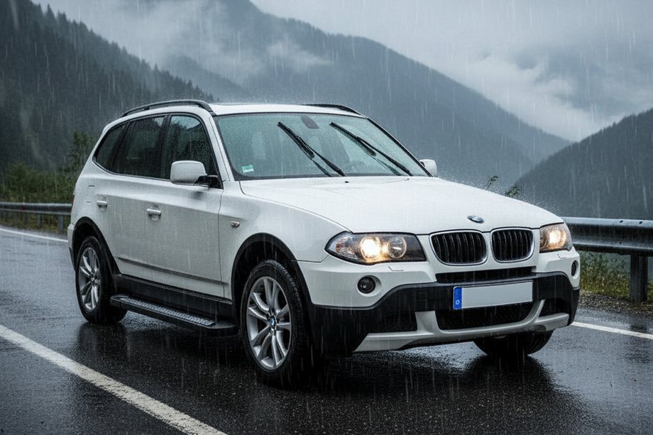 BMW X3 E83 2003-2010 Pedane Laterali Vision New Black (2 pz, Alluminio) Image