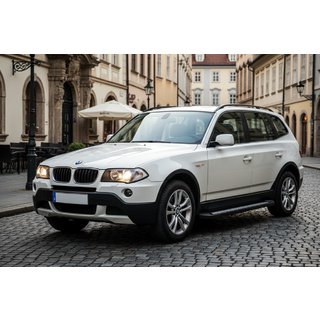 Pedane Laterali Vision New Grey (2 pz, Alluminio) BMW X3 E83 2003-2010 foto 1