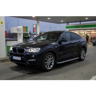 Pedane Laterali Maydos V1 (2 pz, Alluminio) BMW X4 F26 2014-2018 foto 1
