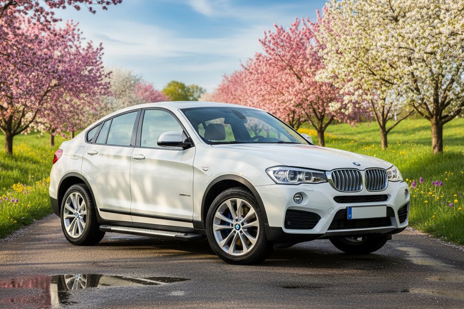 BMW X4 F26 2014-2018 Pedane laterali Allmond Grey (2 pz, alluminio) Foto 1