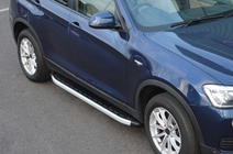 BMW X4 F26 2014-2018 Pedane Laterali Fullmond (2 pz, Alluminio) foto 1