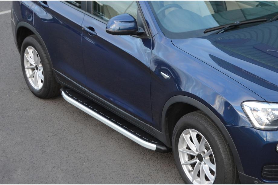 BMW X4 F26 2014-2018 Pedane Laterali Fullmond (2 pz, Alluminio) Image