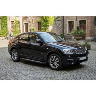 Pedane Laterali Vision New Black (2 pz, Alluminio) BMW X4 F26 2014-2018 foto 1