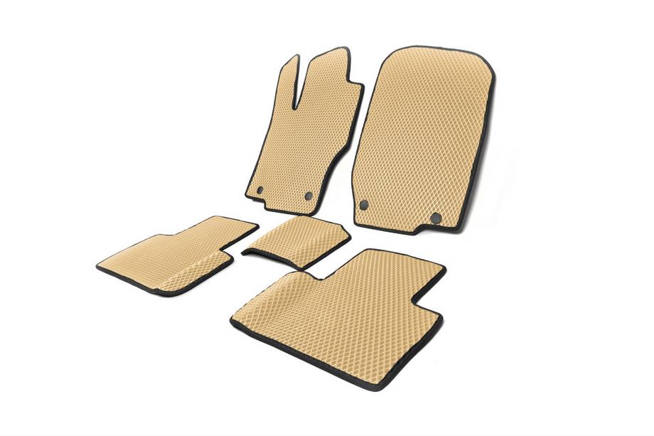 Mercedes GL class X164 2006-2012 Tappetini EVA (5 posti, beige) Foto 2