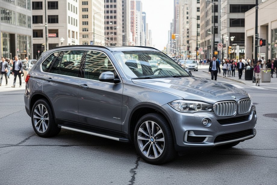 BMW X5 F15 2013-2018 Pedane Laterali Maya V1 (2 pz, Alluminio) Image