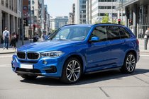 BMW X5 F15 2013-2018 Pedane Laterali Maya Blue (2 pz, Alluminio) foto 1