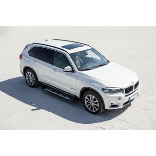 Pedane Laterali Sunrise (2 pz, Alluminio) BMW X5 F15 2013-2018 foto 1