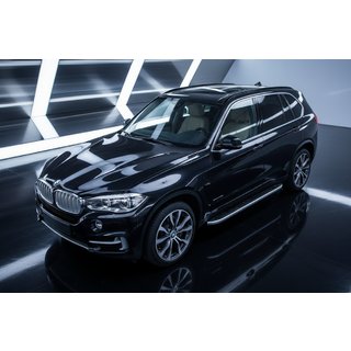 Pedane Laterali Tayga Grey (2 pz, Alluminio) BMW X5 F15 2013-2018 foto 1