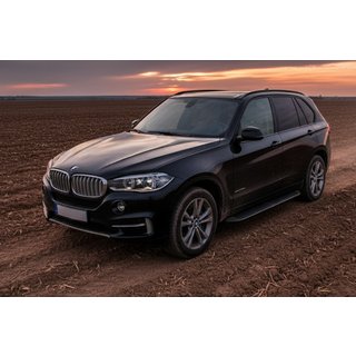 Pedane Laterali Tayga Black (2 pz, Alluminio) BMW X5 F15 2013-2018 foto 1