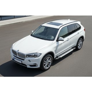 Pedane Laterali Vision New Grey (2 pz, Alluminio) BMW X5 F15 2013-2018 foto 1