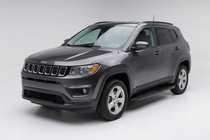 Jeep Compass 2016- Pedane Laterali Bosphore Black (2 pz, Alluminio) foto 1