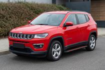 Jeep Compass 2016- Pedane Laterali Maya Red (2 pz, Alluminio) foto 1