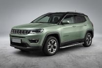 Jeep Compass 2016- Pedane Laterali Maydos V1 (2 pz, Alluminio) foto 1