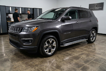 Jeep Compass 2016- Pedane Laterali Maydos V2 (2 pz, Alluminio) foto 1