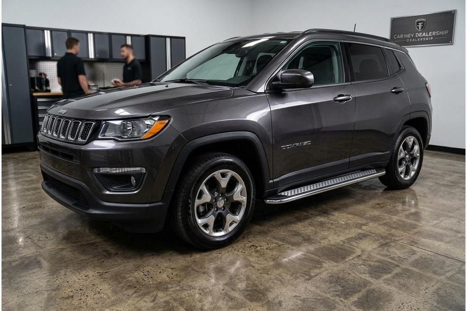 Jeep Compass 2016- Pedane Laterali Maydos V2 (2 pz, Alluminio) Image