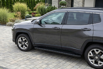 Jeep Compass 2016- Pedane Laterali Allmond Black (2 pz, Alluminio) foto 1