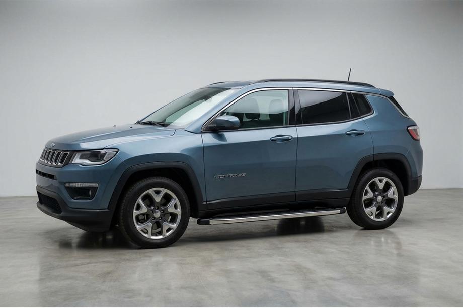 Jeep Compass 2016- Pedane Laterali BlackLine (2 pz, Alluminio) Image