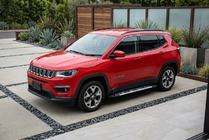 Jeep Compass 2016- Pedane Laterali Sunrise (2 pz, Alluminio) foto 1
