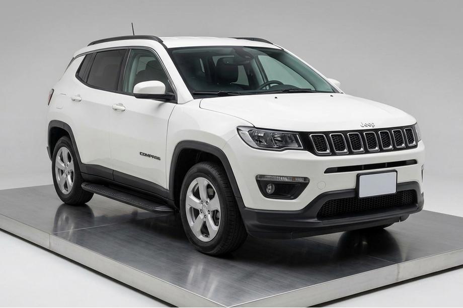 Jeep Compass 2016- Pedane Laterali Tayga Black (2 pz, Alluminio) Image