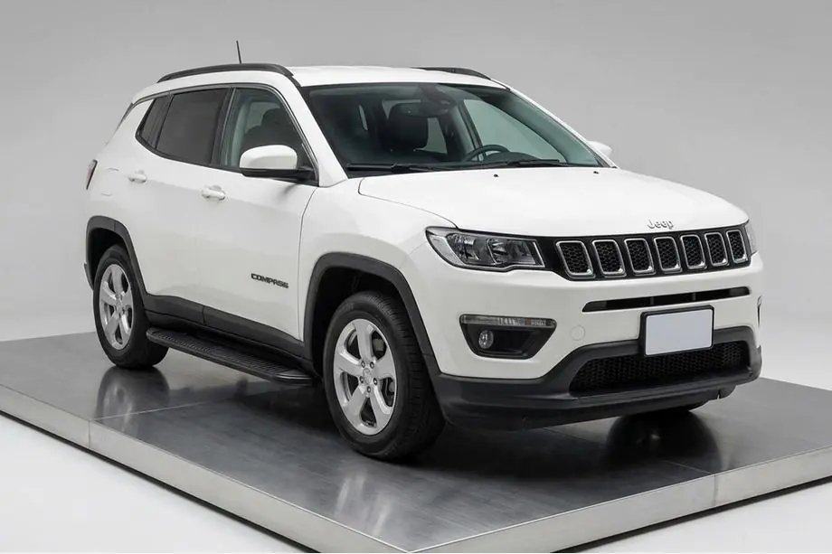 Jeep Compass 2016- Pedane Laterali Tayga Black (2 pz, Alluminio) Image