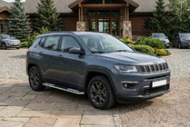Jeep Compass 2016- Pedane Laterali Tayga V2 (2 pz, Alluminio) foto 1