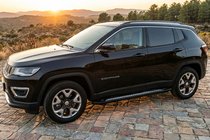 Jeep Compass 2016- Pedane Laterali Vision New Black (2 pz, Alluminio) foto 1