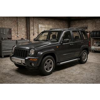 Pedane Laterali Vision New Black (2 pz, Alluminio) Jeep Cherokee/Liberty 2002-2007 foto 1