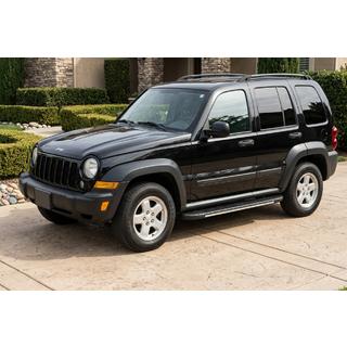 Pedane Laterali Boshpore Grey (2 pz, Alluminio) Jeep Cherokee/Liberty 2002-2007 foto 1