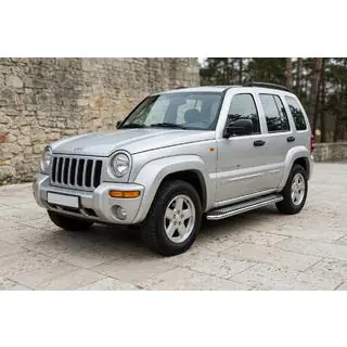 Pedane Laterali Maydos V2 (2 pz, Alluminio) Jeep Cherokee/Liberty 2002-2007 foto 1