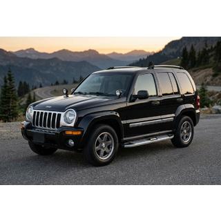 Pedane Laterali Mevsim Grey (2 pz, Alluminio) Jeep Cherokee/Liberty 2002-2007 foto 1
