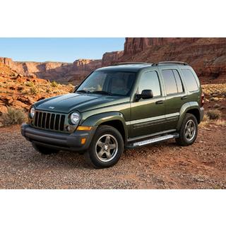 Pedane laterali Allmond Grey (2 pz, alluminio) Jeep Cherokee/Liberty 2002-2007 foto 1