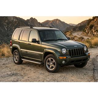 Pedane Laterali BlackLine (2 pz, Alluminio) Jeep Cherokee/Liberty 2002-2007 foto 1