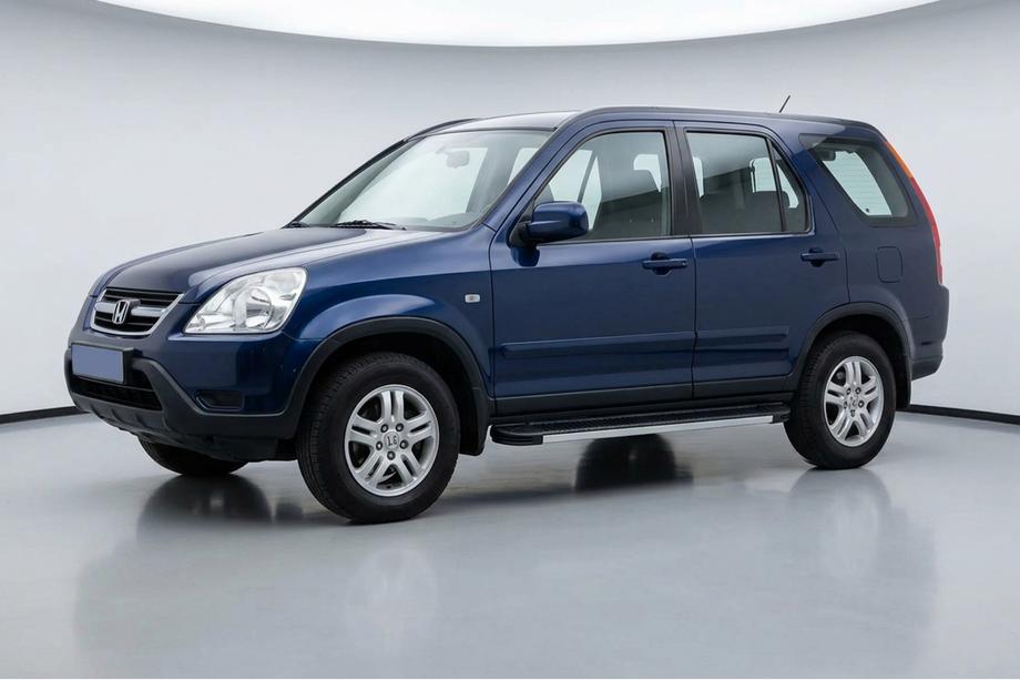 Honda CRV 2001-2006 Pedane Laterali Maya V1 (2 pz, Alluminio) Image