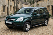 Honda CRV 2001-2006 Pedane Laterali BlackLine (2 pz, Alluminio) foto 1