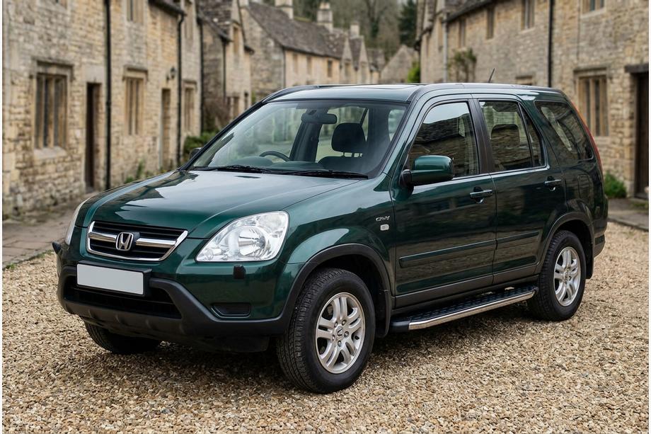 Honda CRV 2001-2006 Pedane Laterali BlackLine (2 pz, Alluminio) Image