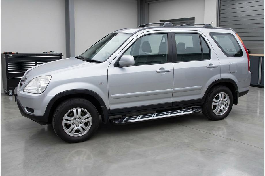 Honda CRV 2001-2006 Pedane Laterali Sunrise (2 pz, Alluminio) Foto 1