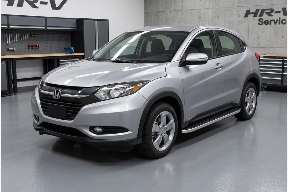 Honda HR-V 2014-2021 Pedane Laterali Tayga Grey (2 pz, Alluminio) Foto 1