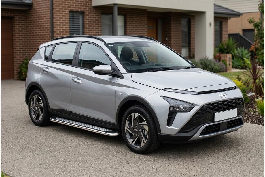 Hyundai Bayon 2021- Pedane Laterali Maydos V2 (2 pz, Alluminio) Image