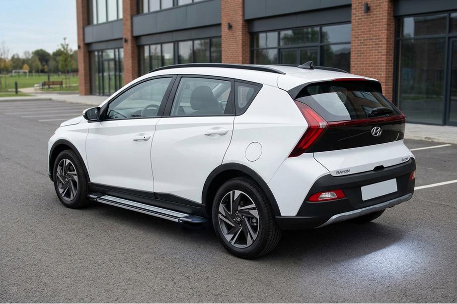 Hyundai Bayon 2021- Pedane Laterali Rainbow (2 pz, Alluminio) Image
