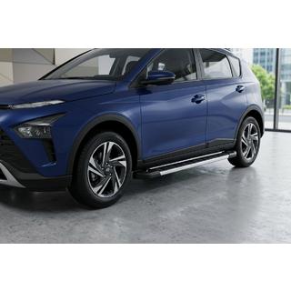 Pedane Laterali RedLine (2 pz, Alluminio) Hyundai Bayon 2021- foto 1