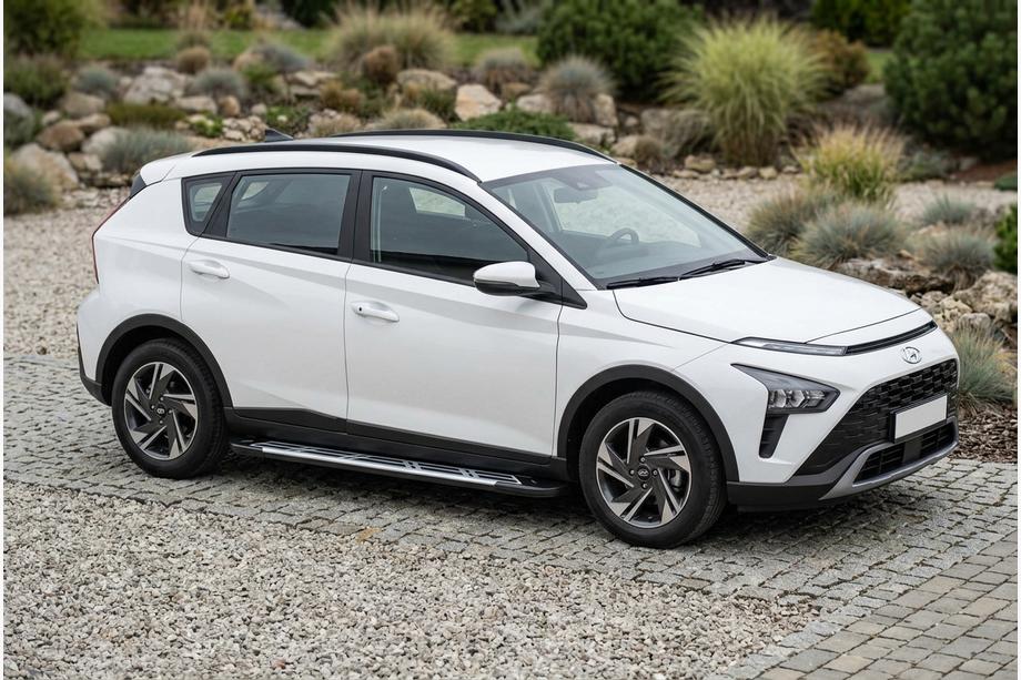 Hyundai Bayon 2021- Pedane Laterali Sunrise (2 pz, Alluminio) Image