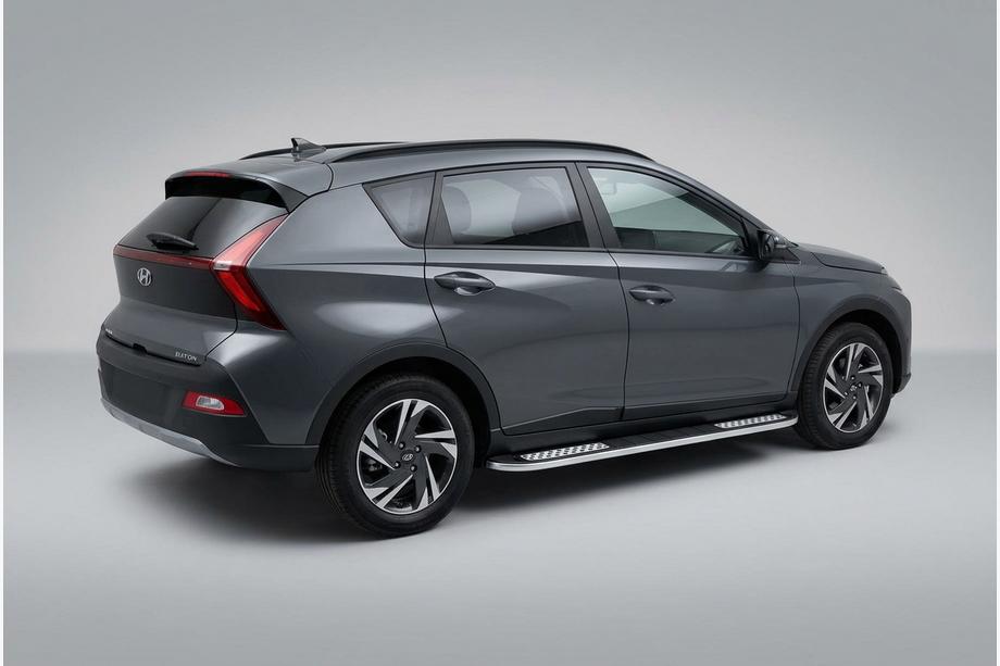 Hyundai Bayon 2021- Pedane Laterali Tayga V2 (2 pz, Alluminio) Image