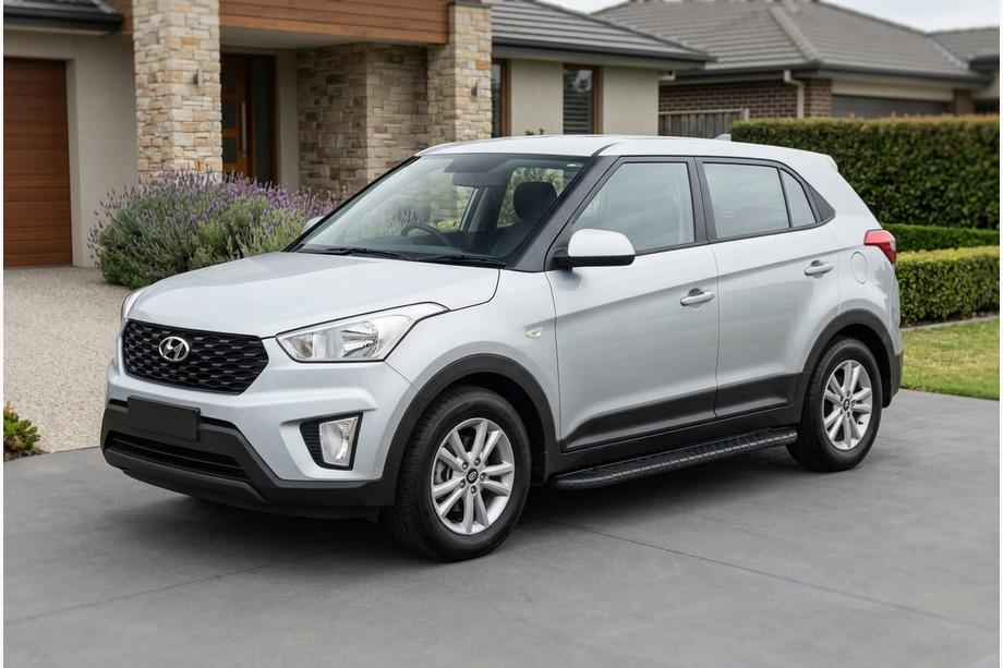 Hyundai Creta 2014-2020 Pedane Laterali Bosphore Black (2 pz, Alluminio) Image